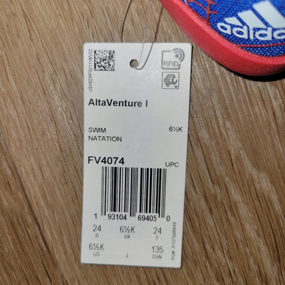 Adidas x Marvel Unisex Toddler Sandals/Shoes Spider-Man Blue/Red Size 6.5 New - Picture 7 of 11